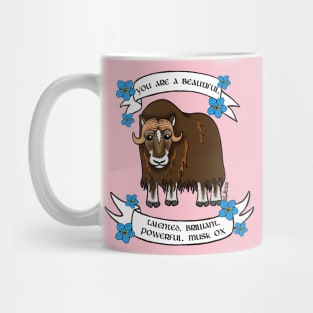 Beautiful Musk Ox Mug